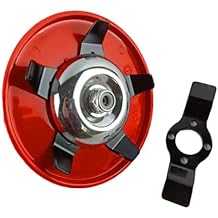 Weeding Disc, Dual-use Weeder Plate Lawn Mower Trimmer, Weeding Disk for Universal Mowers Head Brush Cutter Grass Cutting Machine with Blade Adapter Kit