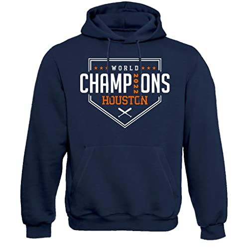 2022 World Champions Men's Hoodie Sweatshirt for Baseball Fans