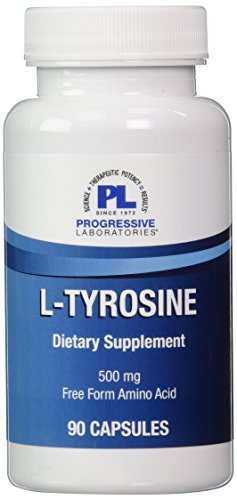 Progressive Labs L-Tyrosine Supplement, 90 Count Progressive Labs L-Tyrosine Supplement, 90 Count