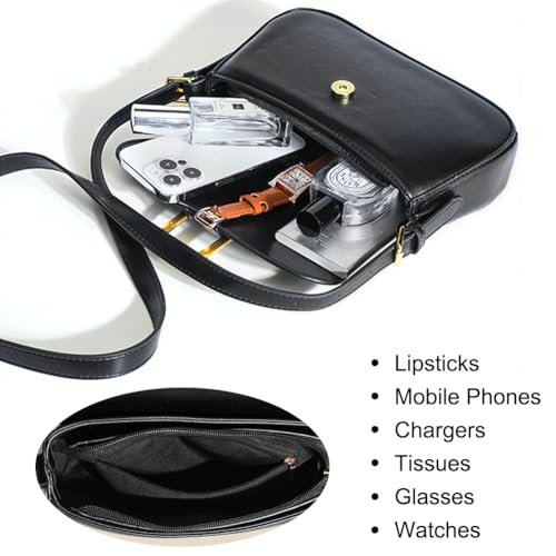 Image of Womens Shoulder Bag, Womens Crescent Shoulder Bag Y2K Crescent Purse Black Bag Shoulder Bag Small Hobo Purse