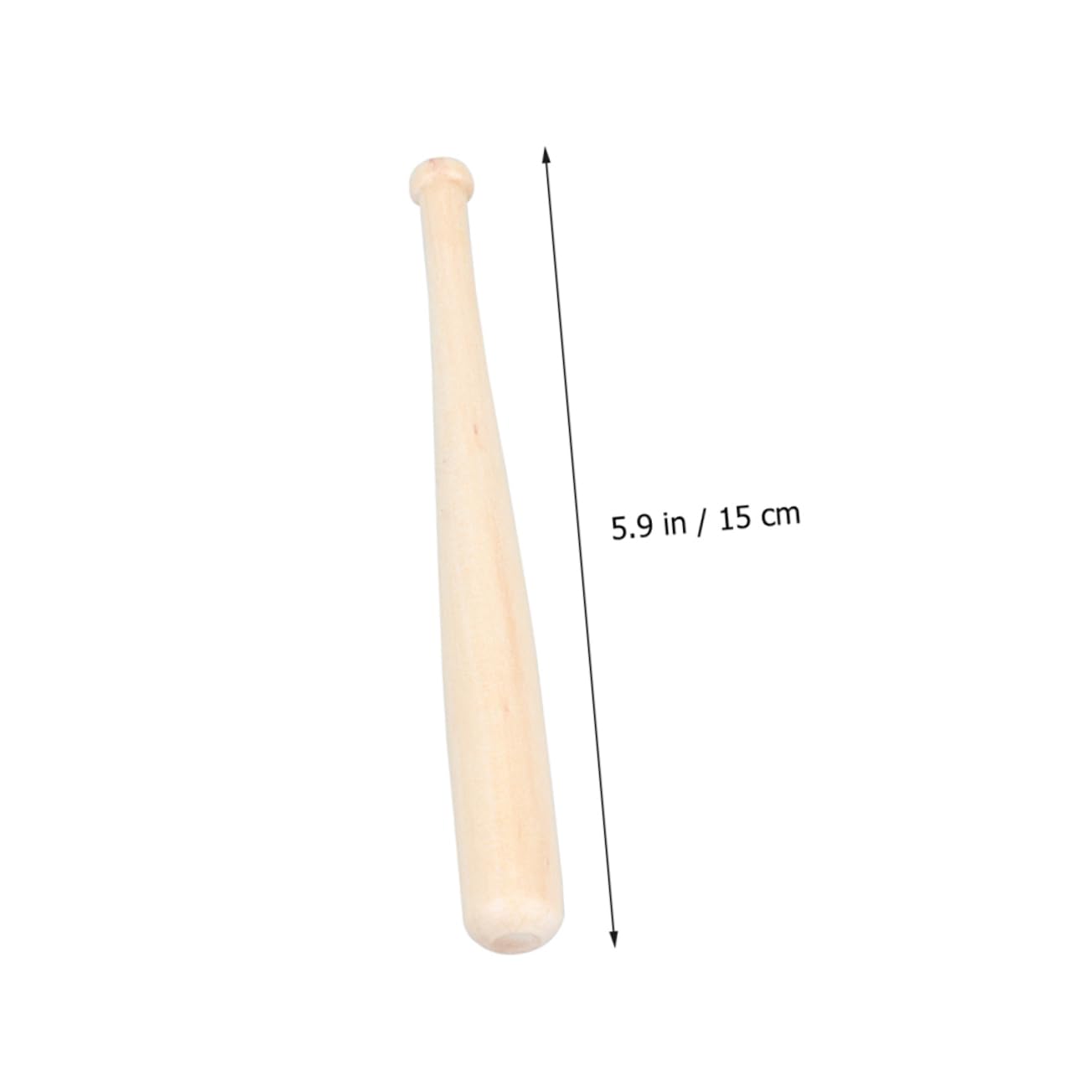 Toyvian Soporte de Exhibición Base de Apoyo para Bates de Béisbol de Madera Juego de 3 Barras y 1 Anillo para Mini Bates Escritorio