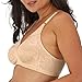 Bali Designs Women's Double-Support Spa Closure Wire-Free Bra, Soft Taupe, 42B