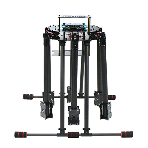 Cadre en fibre de carbone T850 anti-vibration pour grand drone de loisir