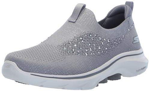 Skechers Women's Go Walk 7 Bling Sneaker