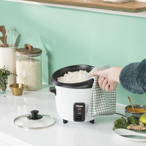 Tristar RK-6117 - Arrocera, Capacidad 0.6 litros, Función para Mantener el Calor, Apagado Automático, incluye Taza Medidora, Espátula y Cuchara, 300 W - imagen 7