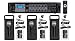 Rockville RCS180-6 180w 6 Zone 70v Commercial Amplifier/Bluetooth Receiver+Mics