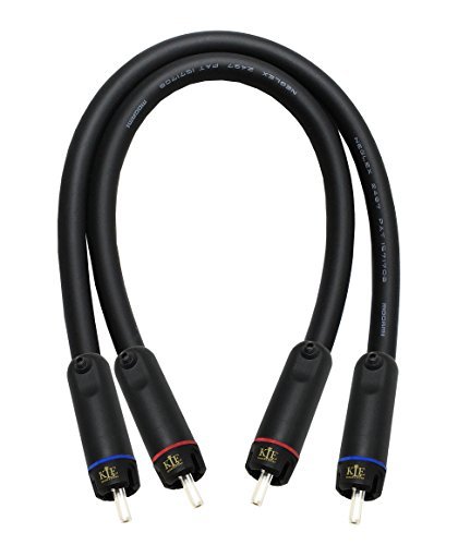 Flash Sale Buy 1 get 1 1 Foot โ Audiophile High-Definition Audio Interconnect Cable Pair CUSTOM MADE By WORLDS BEST CABLES โ using Mogami 2497 wire and KLEI Copper Harmony Phono/RCA Connectors Flash Sale Buy 1 get 1 1 Foot โ Audiophile High-Definition Audio Interconnect Cable Pair CUSTOM MADE By WORLDS BEST CABLES โ using Mogami 2497 wire and KLEI Copper Harmony Phono/RCA Connectors