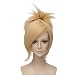 netgo Blonde Cosplay Wig Inspired Mercy with 1 Clip on Ponytail Heat Resistant Custome Wigs for Women