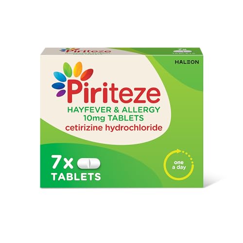 Piriteze Allergy Tablets, 7 Count