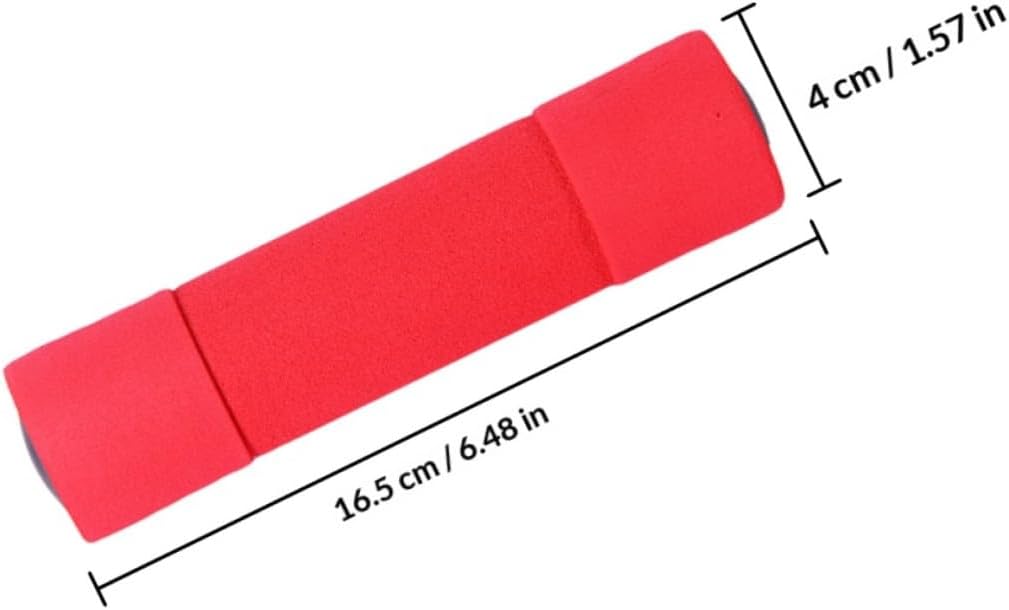 Foam Covered Dumbbells 0.5kg 2pcs Hand Weights for Women’s Exercise Fitness Training Small Lightweight Barbells for Home Workout and Arm Toning