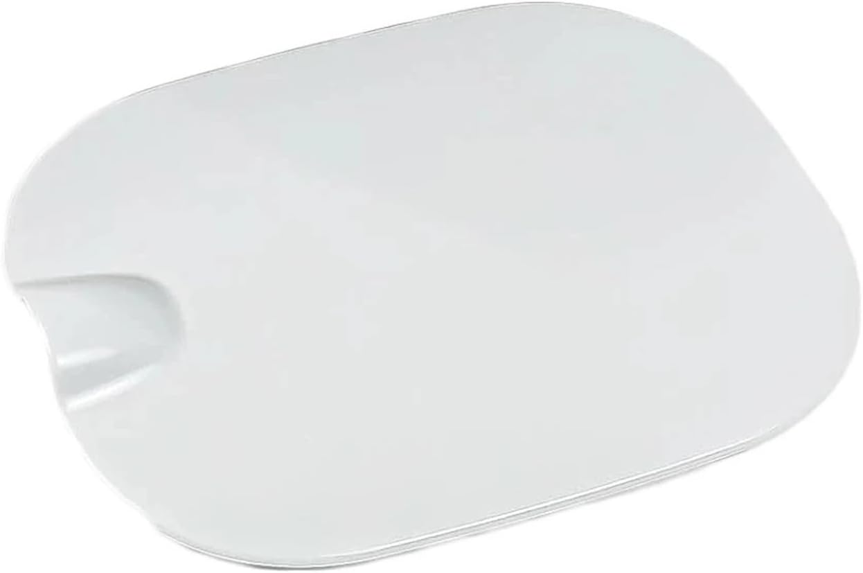 Fuel Tank Filler Door Compatible For Silverado 1500 2019-2024 Cover Lid Gas Cap(WHITE)