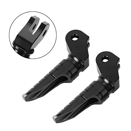 Areyourshop Front Footpegs Footrests Foot Peg For Bonneville T100 2016-2022, For Bonneville T120 2016-2022, For Gaokinmoto Gk1200 2021-2022 #TOP2