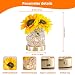 Imagen de JHXLAMP Lámpara táctil de girasoles