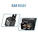 uxcell 2 Pcs Z1507091/4 4 Pin DC 12V 40A Universal Car Vehicle Motor Fuse Relay Switch Power