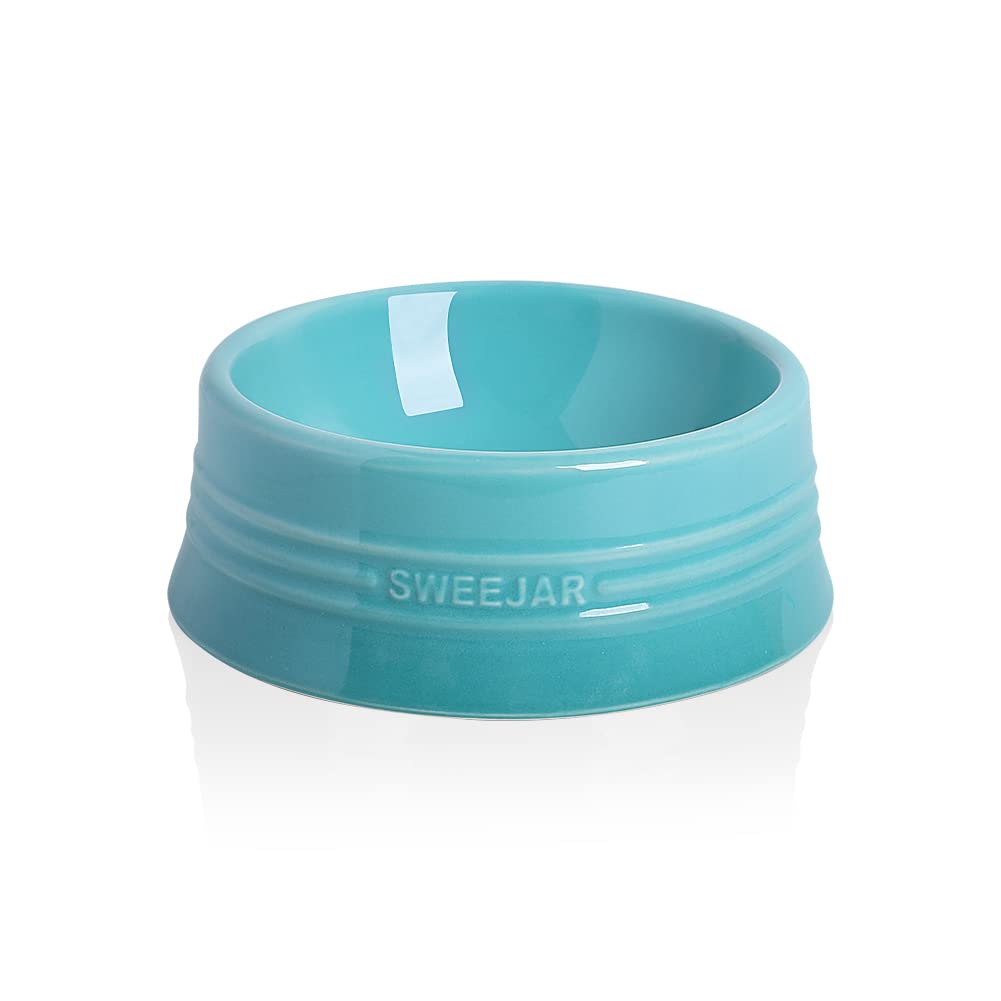 SWEEJAR Gradient Dog Bowl, Ceramic Dog Bowl for Medium Dogs and Cats, Porcelain Pet Bowl for Food and Water, 425 ml (Gradient) โ image 1