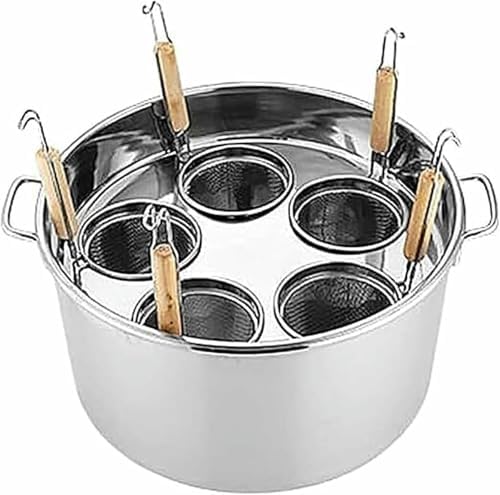 Stainless Steel Pasta Cooker Set - Versatile Steamer Pot for Home, Restaurant & Commercial Use - Ideal for Cooking, Boiling & Steaming Pasta, Vegetables & More