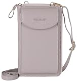 Exquisites äußeres Design - Es handelt sich um eine Lederbrieftasche mit modischem Effekt. Die Umhängetasche für Frauen mit verstellbarem Riemen kann als Umhängetasche, Handytasche, Handtasche und Handtasche getragen werden. Lassen Sie Ihre Hände jederzeit und bei jeder Gelegenheit frei.