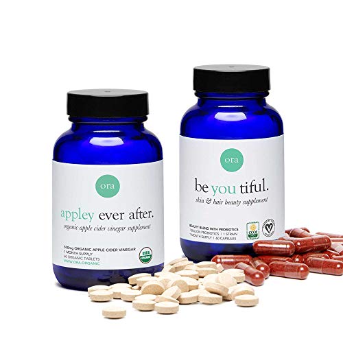 Ora Organic ACV and B Vitamins Pack - for Appetite Control and Hair, Skin, and Nails