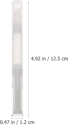 Miniatura 7 de 3 botellas vacías de brillo de labios de 0.1 fl oz (0.1 fl oz), recargable transparente, lápiz giratorio cosmético, aplicador de brillo de labios,