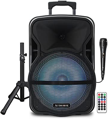 Pyle Speaker Bluetooth Portatile Ricaricabile Da 600 Watt, Altoparlante