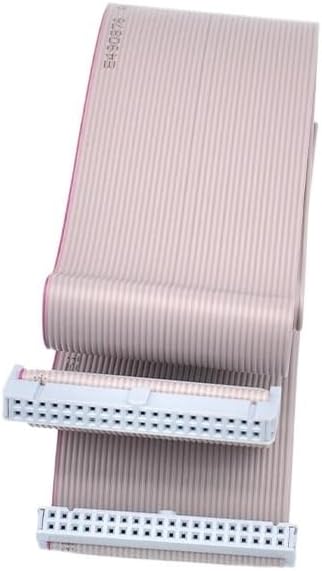 FC40P IDC2.54mm Flat Gray Cable LED Screen Connection JTAG Download(0.5M)