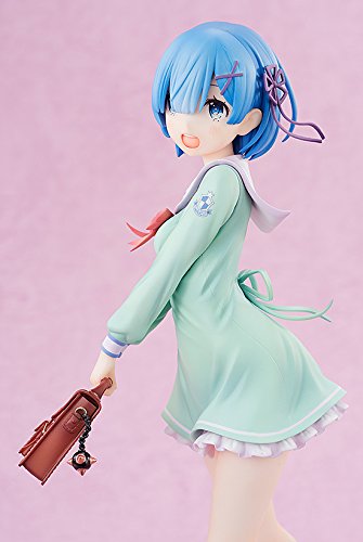 Kadokawa Re:zero - Starting Life In Another World: Rem (High School Uniform Version) 1:7 Scale Pvc Figure #TOP6