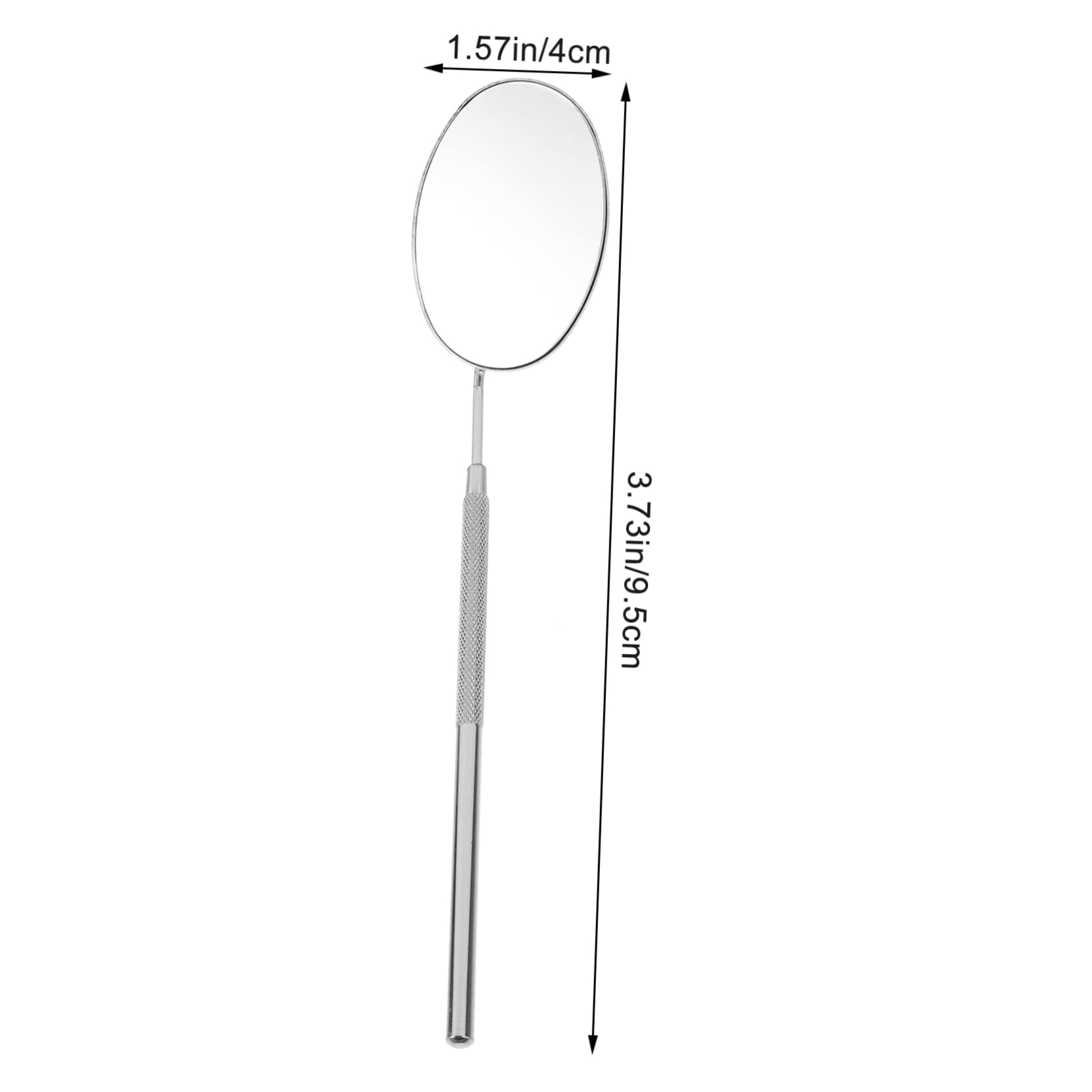 Beatifufu Stainless Steel Lash Mirror for Classic Lash Extensions Press-on Lashes Impressive Finish