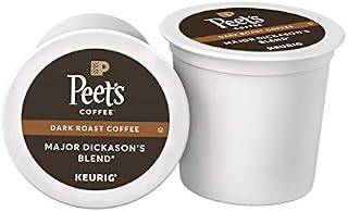 Peet's Coffee Major Dickason's Blend, Dark Roast,K-Cup, 32 ct