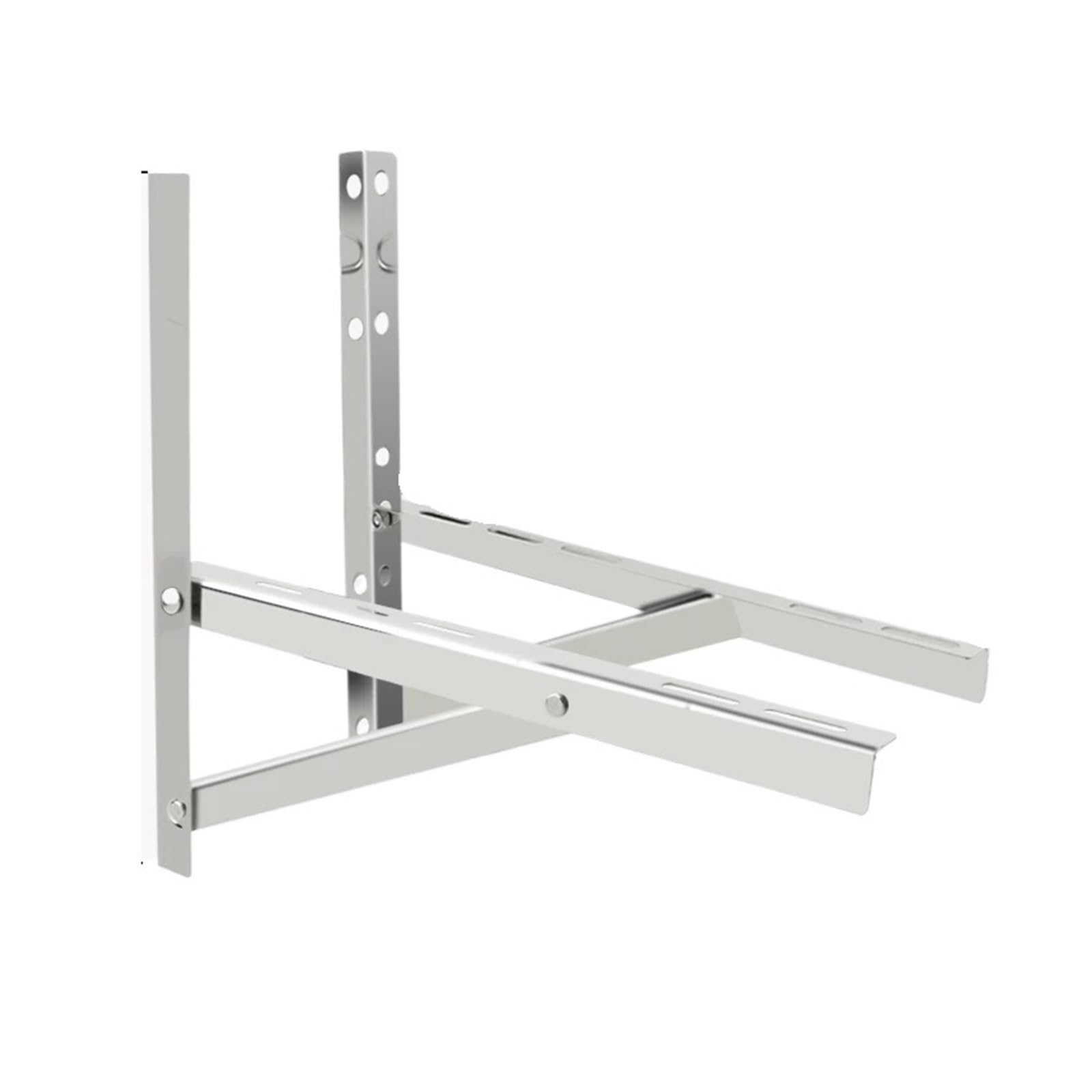Ixllppyfn 1Pcs A 304 Stainless Steel Air Conditioner External Machine Bracket 1.5-Horse 2P3p Air Conditioner Shelf(1Pcs A)