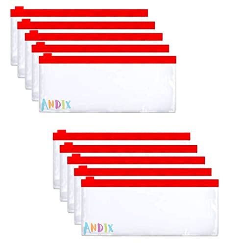 Sloies Return Gift in Bulk for Kids | Transparent Pencil Pouches/Stationery Pouch with Zip Lock/School Accessories for Kids Boys & Girls (Pack of 20, Multicolor) (B09YTY32F5) Amazon Price History, Amazon Price Tracker