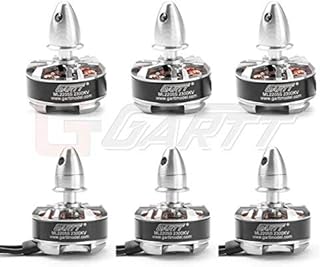 Hockus Accessories ML 2205S 2300KV 2205 Brushless Motor for FPV Drones QAV 150 180 210 250 300 Mini Race Quadcopter Multicopter - (Color: 6PCS)