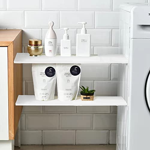 Locvcda Adjustable Closet Shelf Organizer, Heavy-Duty Metal Tension Shelf, Expandable Locker Shelf For Cabinet Wardrobe Cupboard Kitchen Bathroom Laundry Room (Large - 1Pack) #TOP3