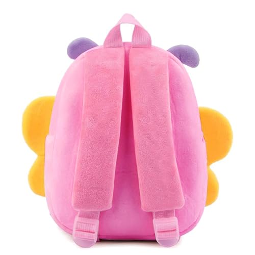 Image of ADISA Kids Backpack Toddler Bag Back Pack Plush Cartoon for Girls and Boys 1-5 Years