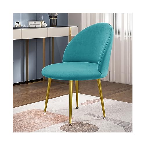 Mswborml Dossier Rond Housse de Chaise Scandinave Velours, Extensible Couvre Chaise Scandinave Salle à Manger, Antidérapante Couverture pour Chaise de...