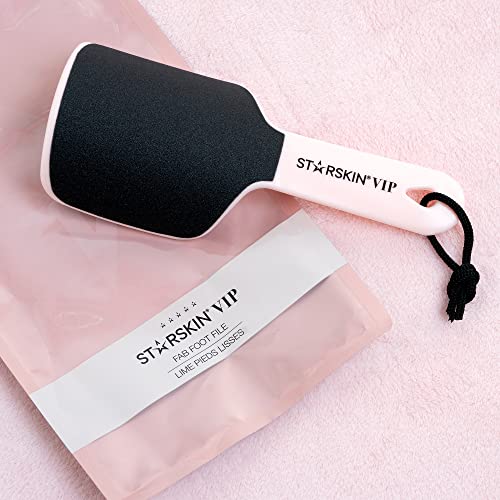 Starskin Fab Foot File - Ergonomically Designed Foot File - Easily Removes Calluses - Different Coarseness On Each Side - Curved Shape Wraps Around Heels #TOP4