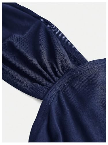 SweatyRocks Girl's Summer Square Neck Ruched Fitted Tank Crop Shirt Tops3