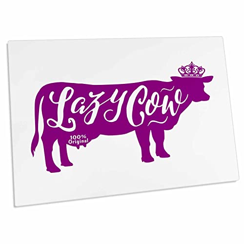 Alfombrilla Desk Pad 3dRose Diseño Vaca Perezosa 58x41 cm