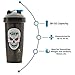 PerfectShaker Performa - Stone Cold Steve Austin Shaker Bottle, Best Leak Free Bottle with Actionrod Mixing Technology for Your Sports & Fitness Needs! Dishwasher and Shatter Proof