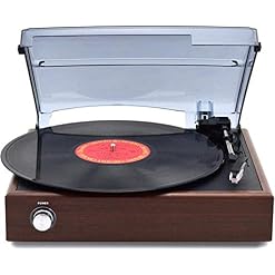 Tourne-Disque Vinyle Gramophone Tourne-Disque Bluetooth à 3 Vitesses à entraînement par Courroie Tourne-Disque rétro… - Les Beatles, Paul McCartney, John Lennon, RIngo Starr, George Harrison