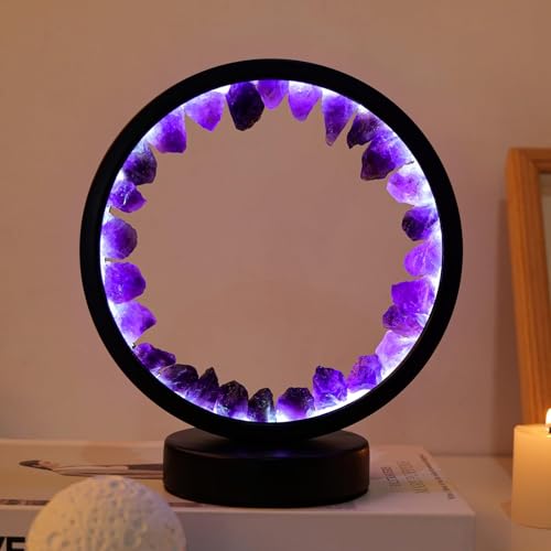 Amethyst Crystal Lamp