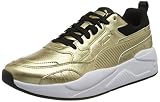Tenis unisex para adultos PUMA X-Ray² Cuadrado Metálico Pulido, Zapatillas Unisex Adulto, Team Oro Team Oro Negro Blanco, 38.5 EU