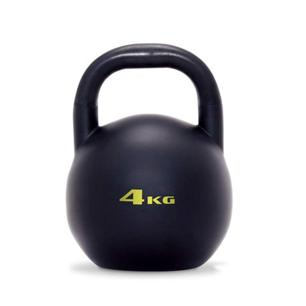 Kettlebells AGYH Moulage en Acier Noir, Matériel De Sport Professionnel, Muscle De Formation for La Maison Gymnases, 4 Kg / 8 Kg / 12 Kg / 16 Kg / 20 Kg / 24 Kg