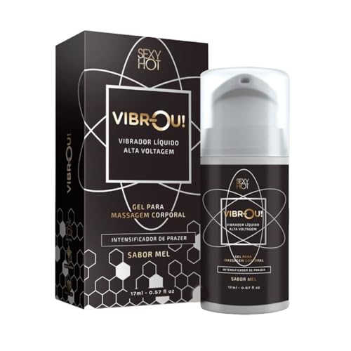 Gel Excitante Vibrou! Mel - Vibrador Líquido - 17ml