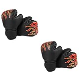 Guantoni boxe per bambini 10-12-- 🥊 la superficie guantoni boxe è di , facile lavare, l'aspetto elegante rende il tuo bambino bello.