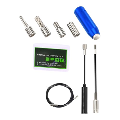 Fazvncv Herramienta de enrutamiento de cables internos ligeros para bicicletas con ajuste preciso y accesorios de cuerda magnética