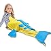 Catalonia Kids Hooded Wearable Flounder Snuggle Tail Blanket,Super Soft Plush Sleeping Bags for Toddler Children Teens Boys Girls, Gift Idea