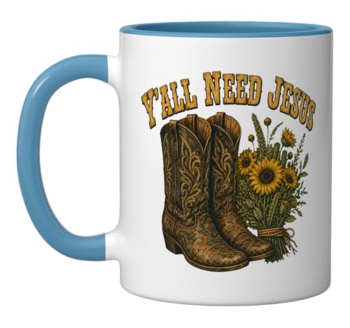 gptimage2 mediumbisolatedonasolid2026042 20260428 232052 Ceramic Mug, Blue/White