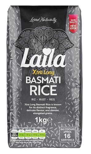 Laila Xtra Long Basmati Rice 1Kg