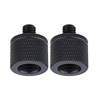 2 Viti Di Conversione 3/8 A M6/M8/M10/M12 | Adattatore Treppiedi | Lega Alluminio | Per Fotocamera - Foto 5