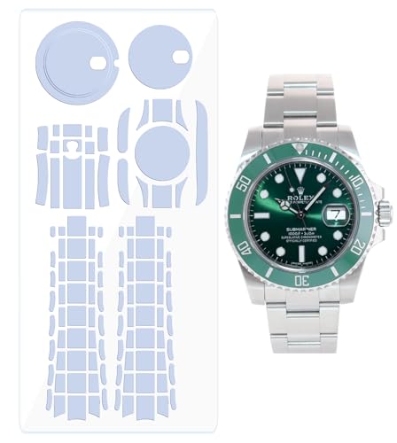BagArmor �ی�t�B���� Rolex Submariner 40mm (1.57�C���`) Ref. 116610 116613 116618 116619 �p �����X�L�� �t���E�H�b�` �X�N���[���v���e�N�^�[ �{�f�B�J�o�[�X�e�b�J�[(�t���{�f�B�t�B��